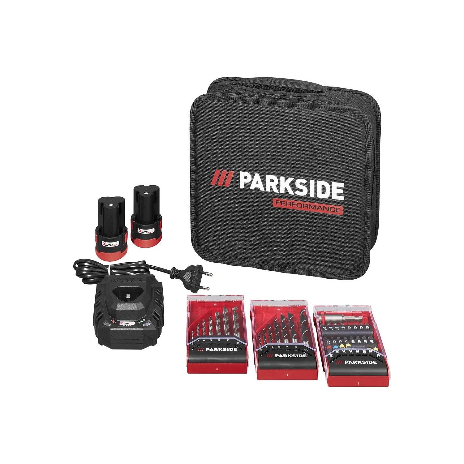 Fúrógép akkumulátorral PARKSIDE PERFORMANCE x12V PBSPA 12 D4 2 ...