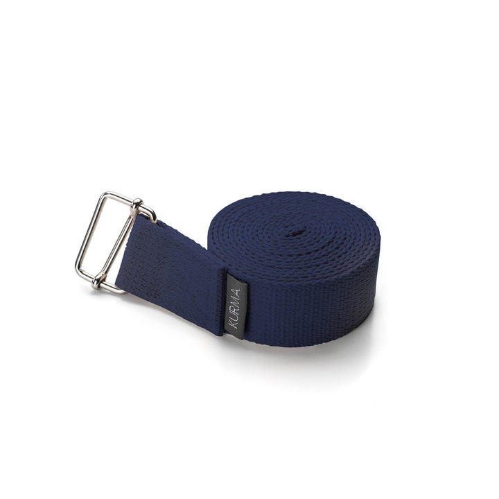 Jóga pánt, Kurma, 230 cm, kék