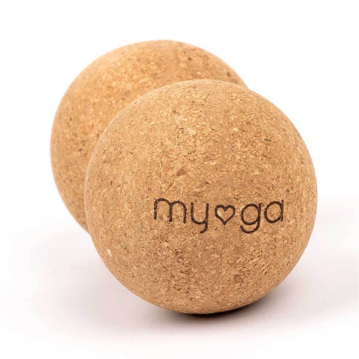 Minge dubla pentru masaj, Myga, Pluta, Bej