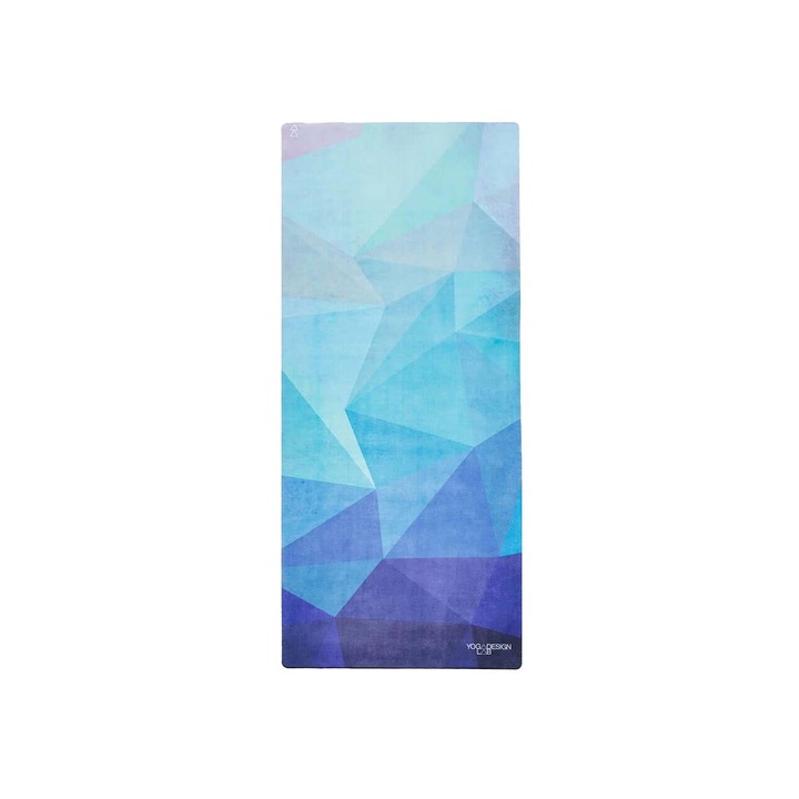 Постелка за йога за деца, Yoga Design Lab, Микрофибър/Каучук, 152 x 61 cm