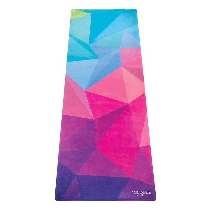 Постелка за йога, Yoga Design Lab, Гума, Дебелина 3,5 мм, Многоцветна
