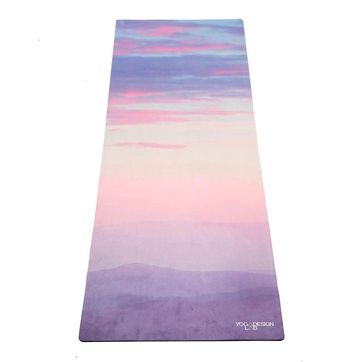 Постелка за йога, Yoga Design Lab, гума, лилаво