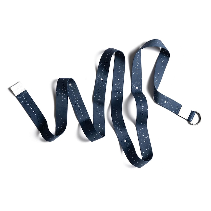 Curea de yoga, Yoga Design Lab, Bumbac, Albastru