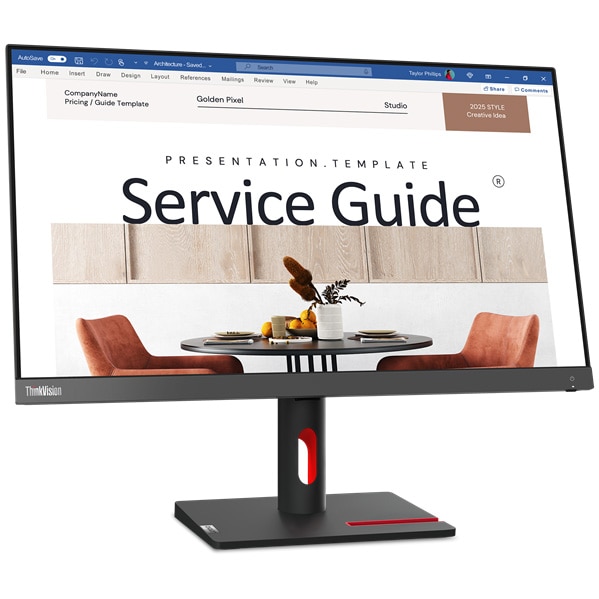Monitor Lenovo ThinkVision S24i-30, 23.8'', Full HD (1920x1080