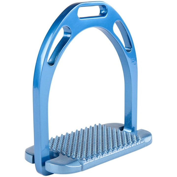Scarite pentru echitatie, Imperial Riding, blue, din aluminiu