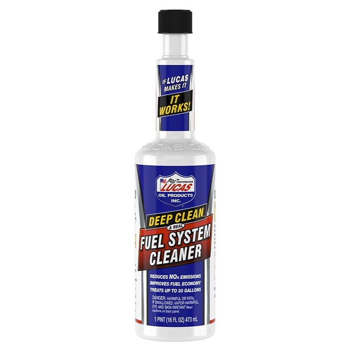 Aditiv de curatare profunda pentru sistemul de combustibil, Lucas Oil Products, 473 ml