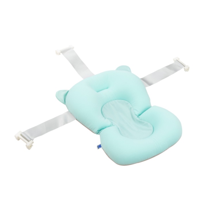 Мека подложка за вана KikkaBoo Bear, Mint