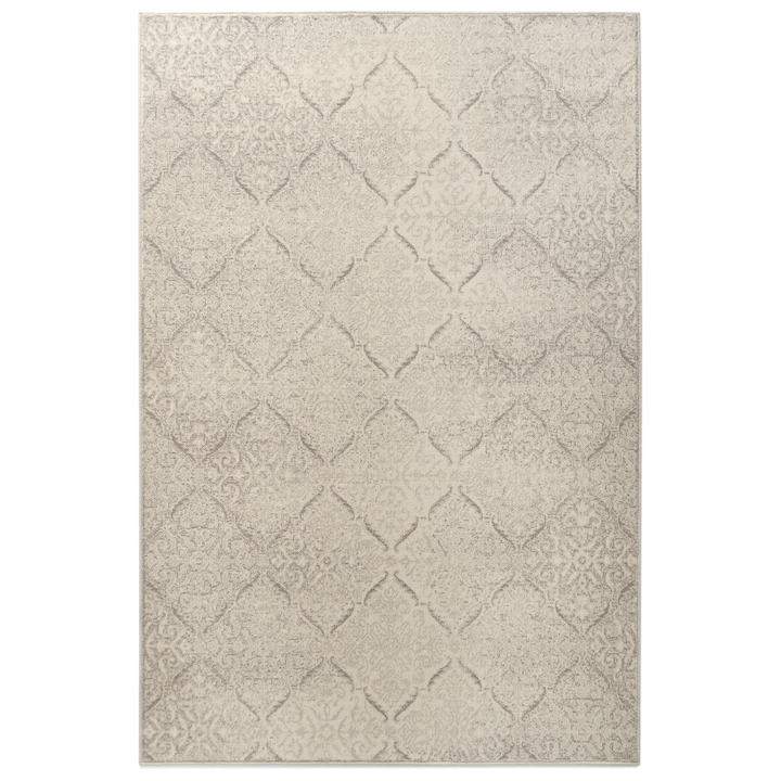 Prima gyapjú szőnyeg 7291-1-52042, 60 x 110 cm, bézs, modern