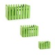 Set 9 cosulete Paste lemn 25x16.5x14 cm, 18x12x10.5 cm, 12x8x7 cm