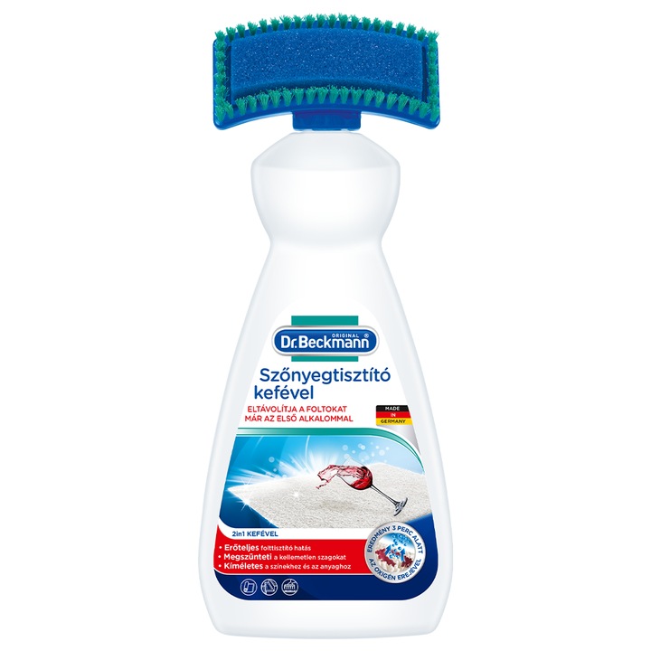 Dr. Beckmann Szőnyegtisztító kefével 650 ml