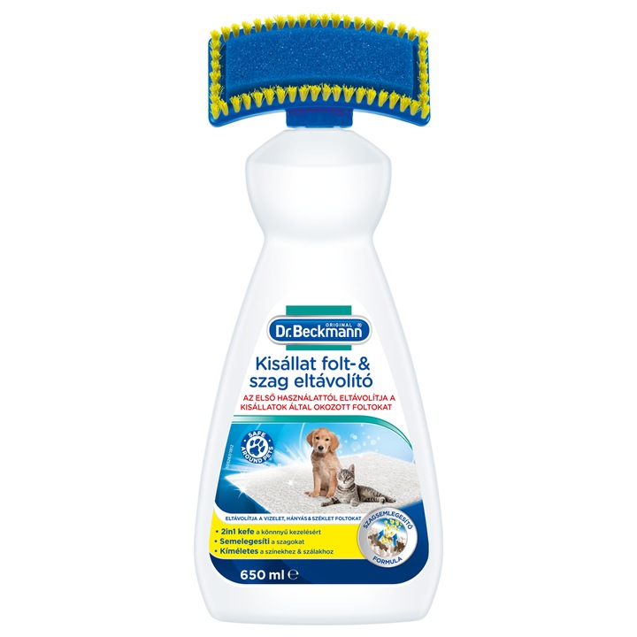 Solutie pentru indepartarea petelor si mirosurilor, Dr. Beckmann, 650 ml