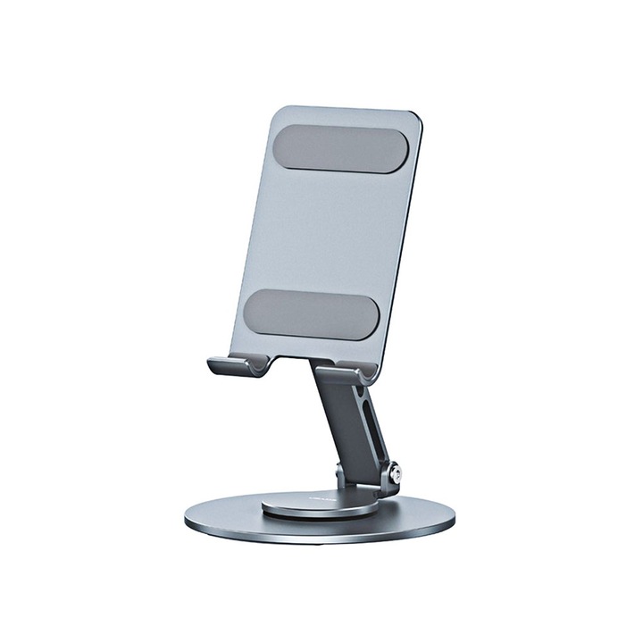 Стойка за телефон 360°, USAMS Rotating Folding Holder For Phones/Tablets, сив