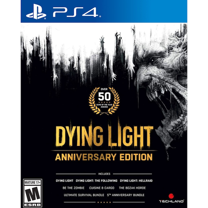 Dying Light: Anniversary Edition PS4 Játékszoftver