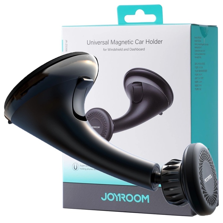 Магнитна поставка за телефон, Joyroom, черна