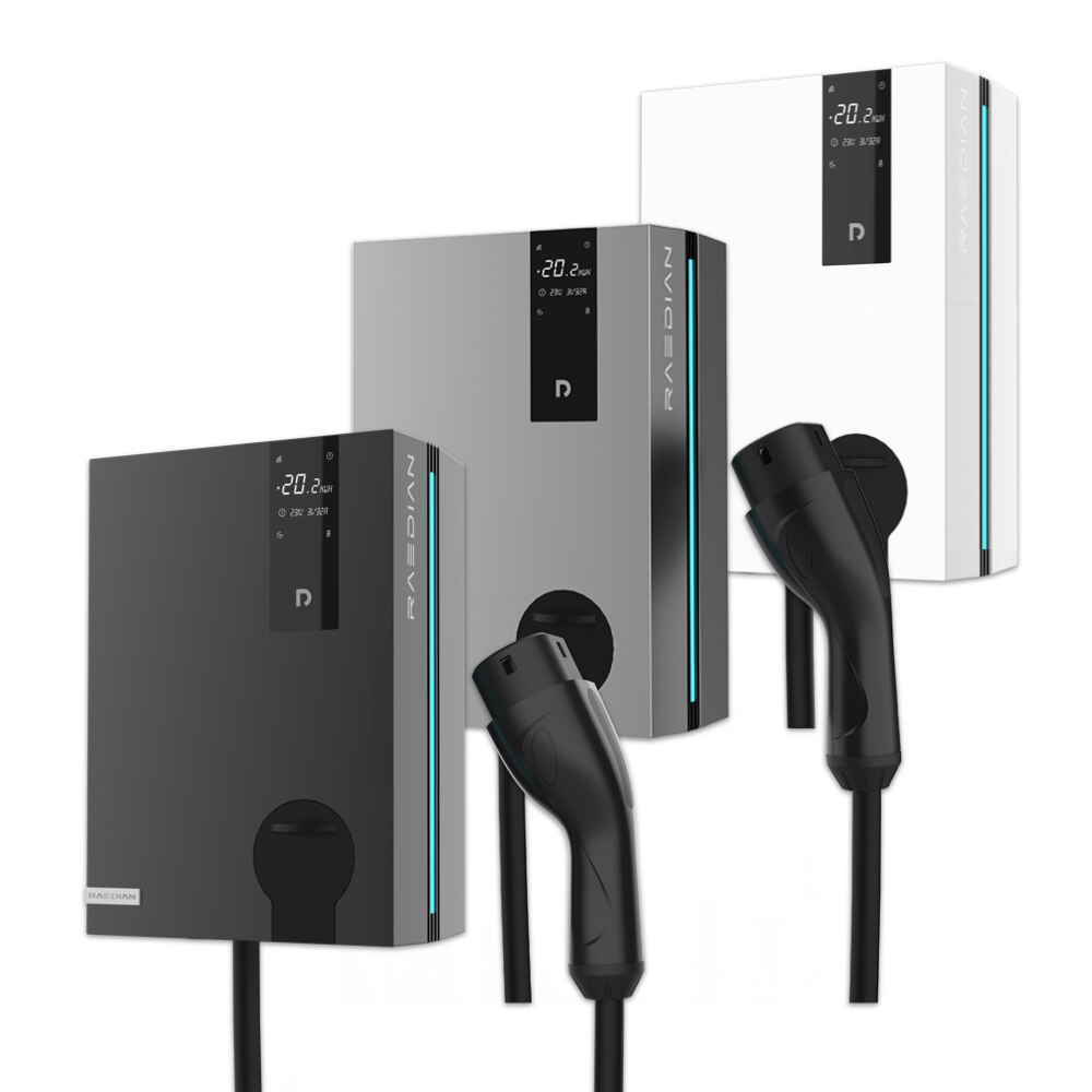 Смарт зарядна станция Raedian, с фотоволтаична съвместимост, до 22kW, с ...