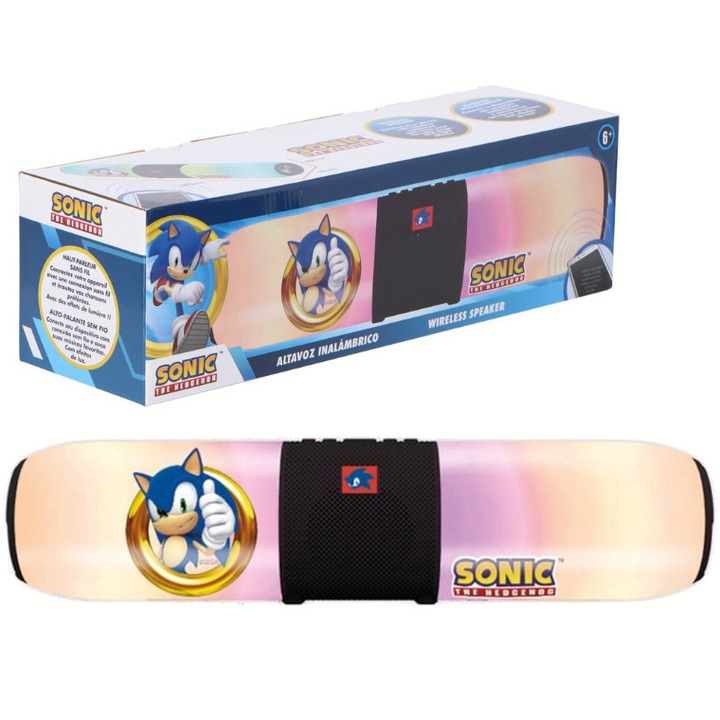 Boxa portabila, Reig, 6+ ani, 39 x 9 x 9 cm, Multicolor