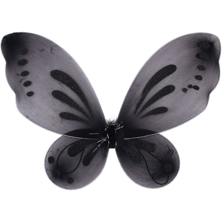 Aripi de fluture pentru copii, Jormftte, Negru