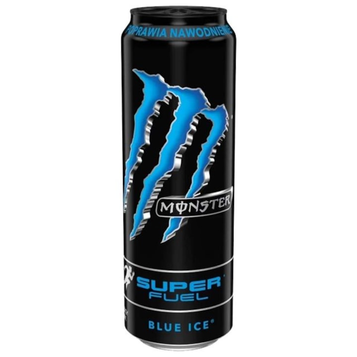 Bautura Energizanta, Monster Super Fuel Blue Ice, 568ml