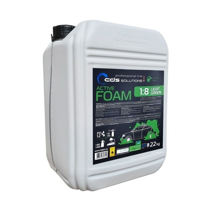 Spuma activa concentrata LIGHT GREEN CDS 22Kg