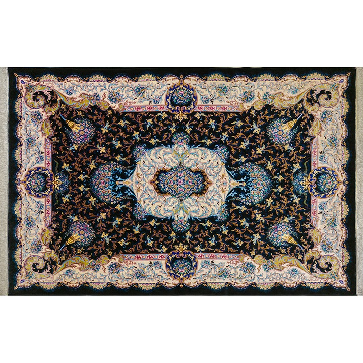 Covor clasic Arga, Luxury Rugs, matase naturala, grosime 6, 2 mm, 200 x 300 cm