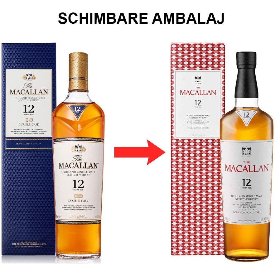 Whisky Macallan Double Cask 12YO. Single Malt 40%. 0.7l - eMAG.ro