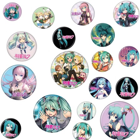 Jelvény Hatsune Miku Buttons 3, 2 cm - eMAG.hu