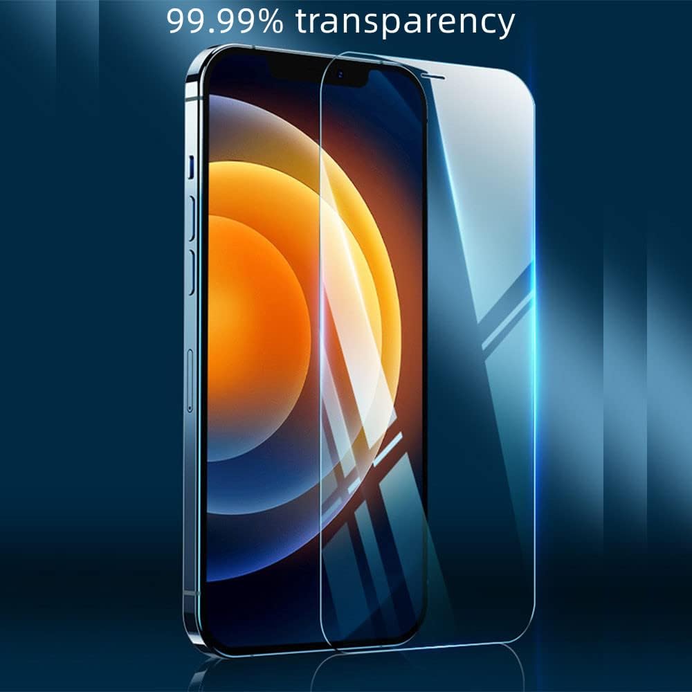 Folie Sticla Securizata SONORH®, compatibila Apple iPhone 12 Pro Max, Transparenta, Duritate 9H, Profesionala Ultra Clara, Auto Aplicare