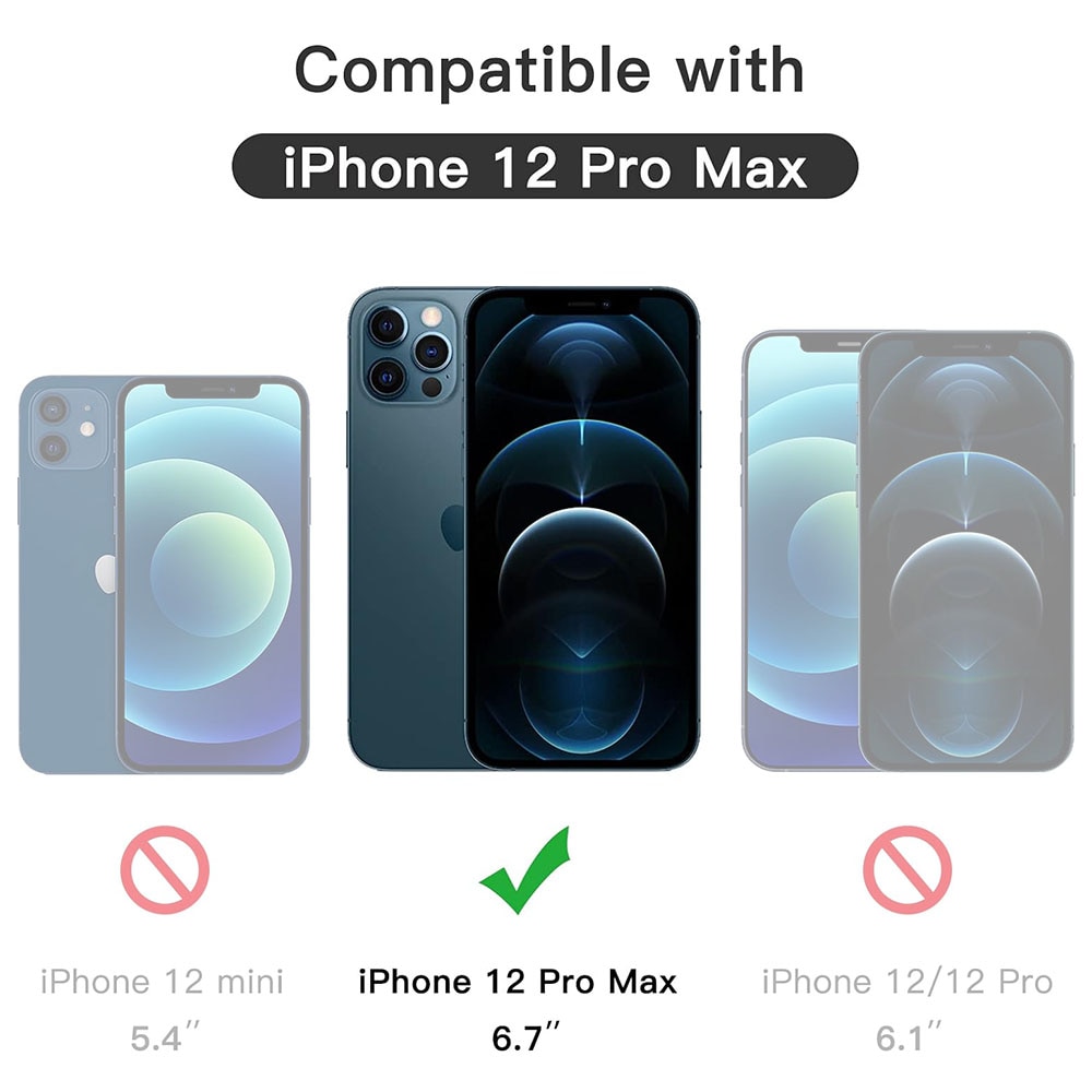 Folie Sticla Securizata SONORH®, compatibila Apple iPhone 12 Pro Max, Transparenta, Duritate 9H, Profesionala Ultra Clara, Auto Aplicare