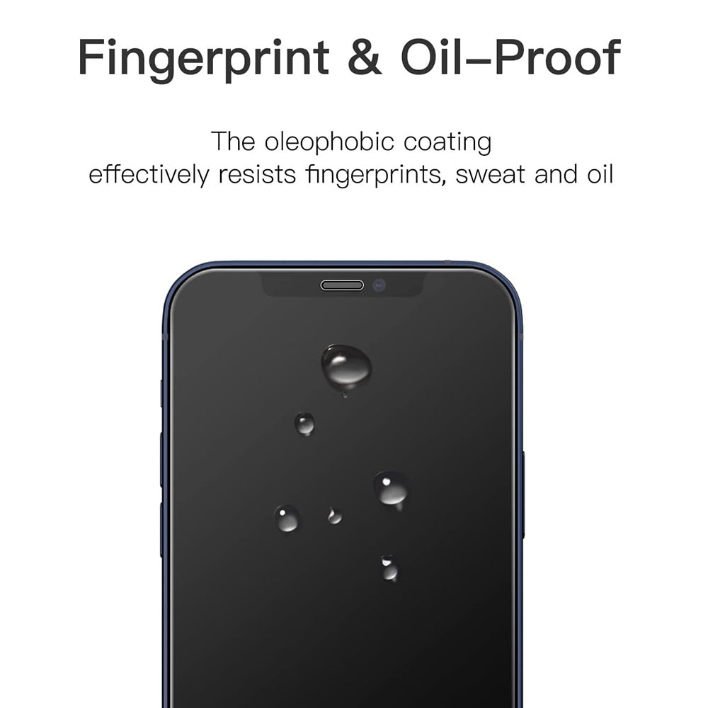 Folie Sticla Securizata SONORH®, compatibila Apple iPhone 12 Pro Max, Transparenta, Duritate 9H, Profesionala Ultra Clara, Auto Aplicare