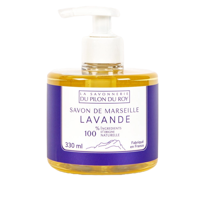 Био Марсилски течен сапун с лавандула La Savonnerie Du Pilon Du Roy 330 ml
