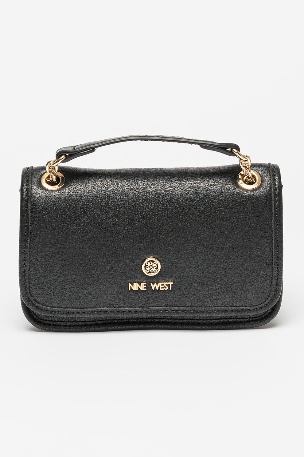 ボイセン NINE WEST, Geanta crossbody mica de piele ecologica Saoirse, Negru