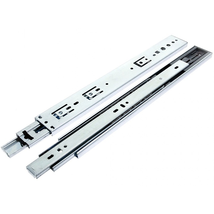 Glisiera cu bile extensie totala cu amortizare (45MM-L500)