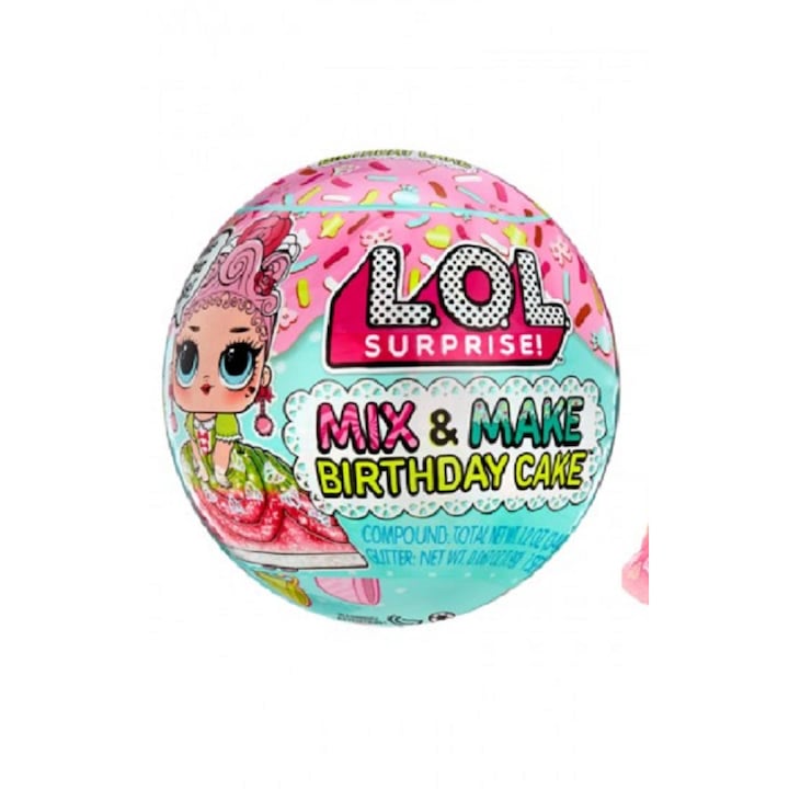Papusa L.O.L. Surprise! seria Mix&Make Birthday Cake