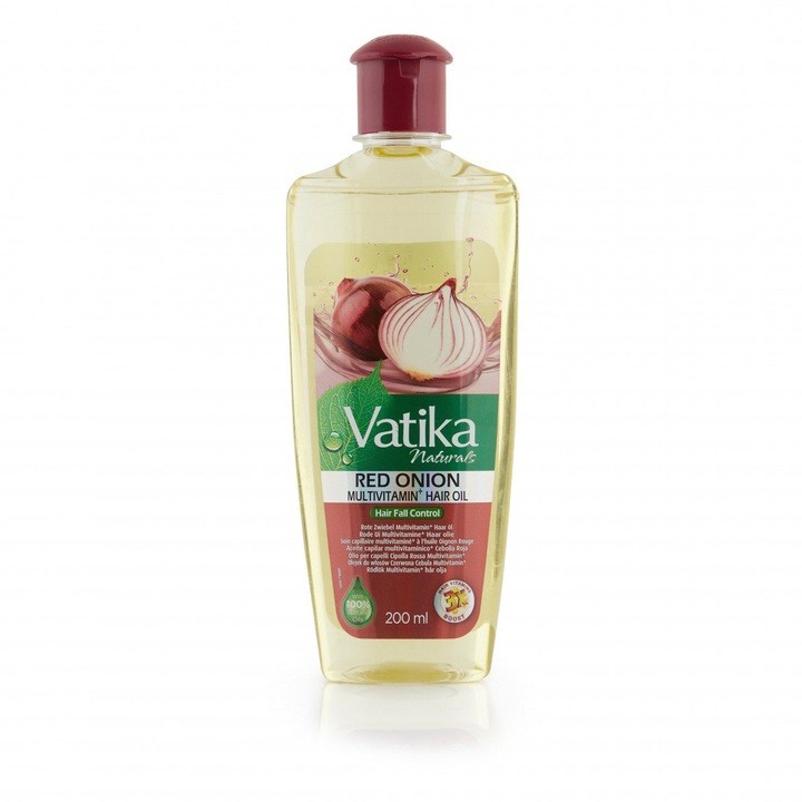 Vatika Naturals multivitaminnal dúsított lilahagyma hajolaj 200ml