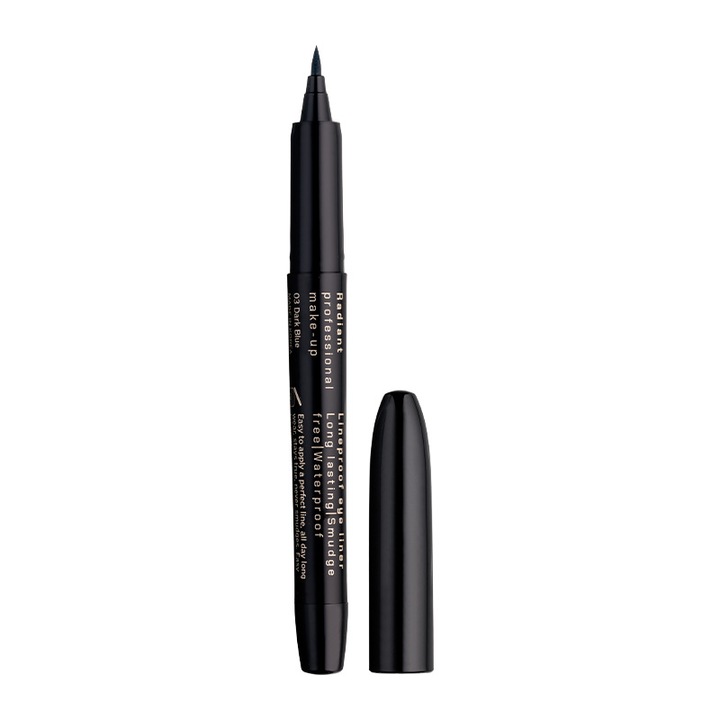 Tus de ochi lichid Lineproof Eye Liner 1ml Radiant nr 03 DARK BLUE
