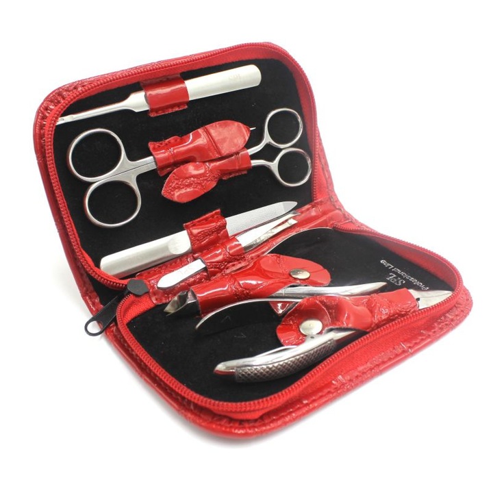 Trusa manichiura-pedichiura (set 7 piese) SPL 77202A