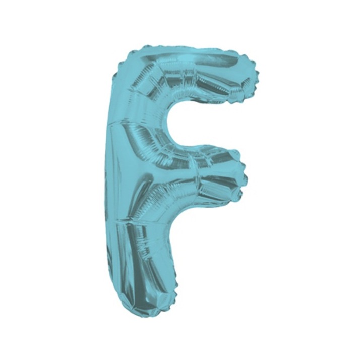 Balon Folie 35cm Litera F BLEU 34827-14