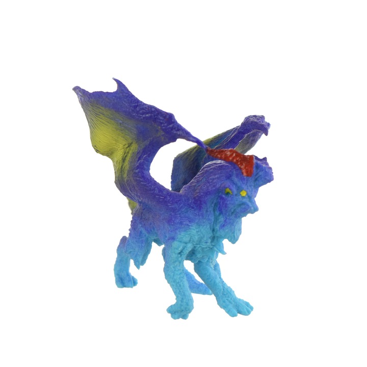 Johntoy Dragons тъмно синя фигура на дракон - 12 см