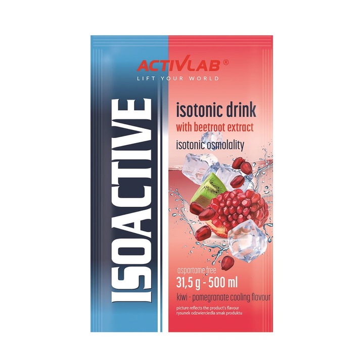 ActivLab 20 db italos tasakos kiszerelés, kivi/gránátalma ízű, 500 ml