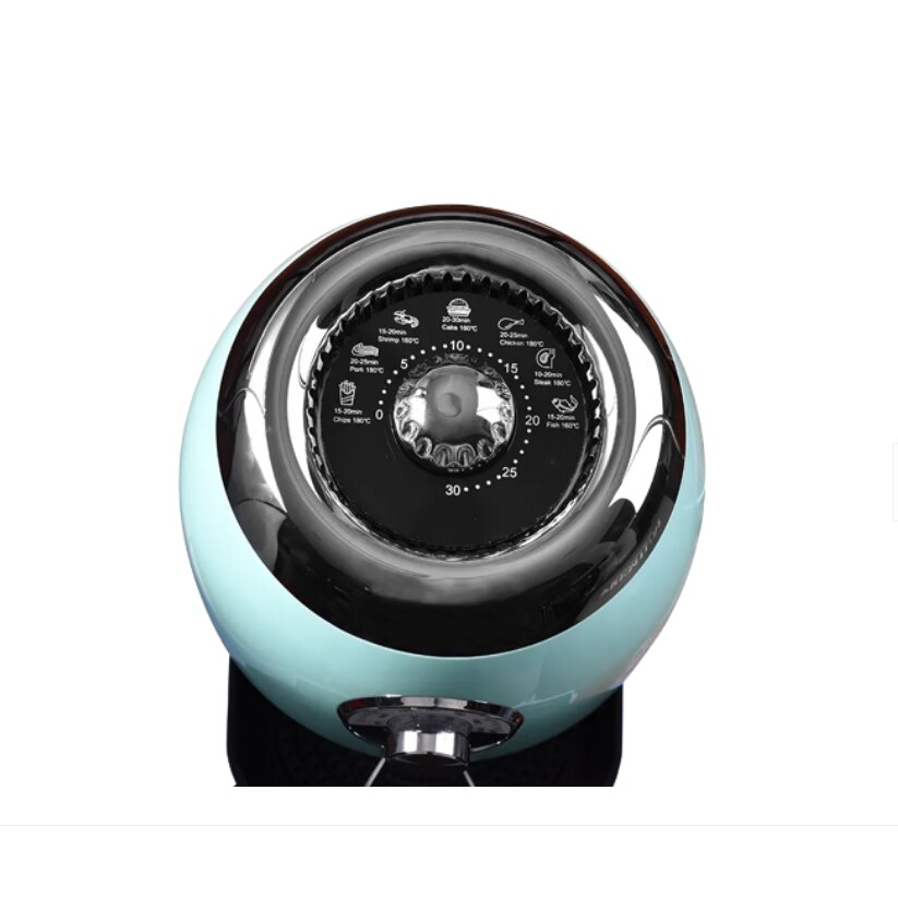 Friteuza electrica retro Turquoise - eMAG.ro