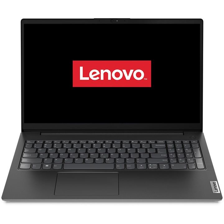 Lenovo V15 G3 ABA 15.6" FHD laptop, AMD Ryzen 7 5825U, 16GB, 512GB SSD, AMD Radeon™ 610M Graphics, NoOS, Nemzetközi angol billentyűzet, Fekete