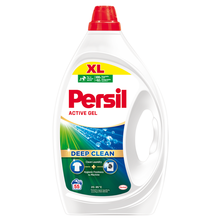 Detergent de rufe lichid Persil Deep Clean Universal, 55 spalari, 2,475l