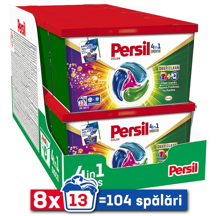 Detergent de rufe Persil 4in1 Discs Color, 13 spalari