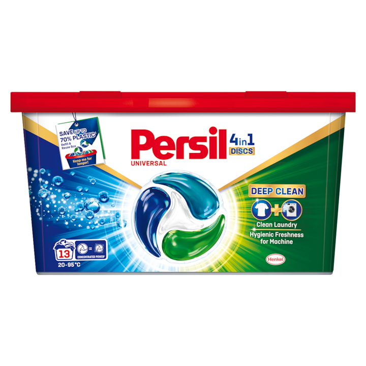 Detergent de rufe Persil 4in1 Discs Universal, 13 spalari