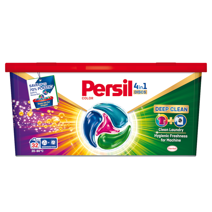 Detergent de rufe Persil 4in1 Discs Color, 32 spalari