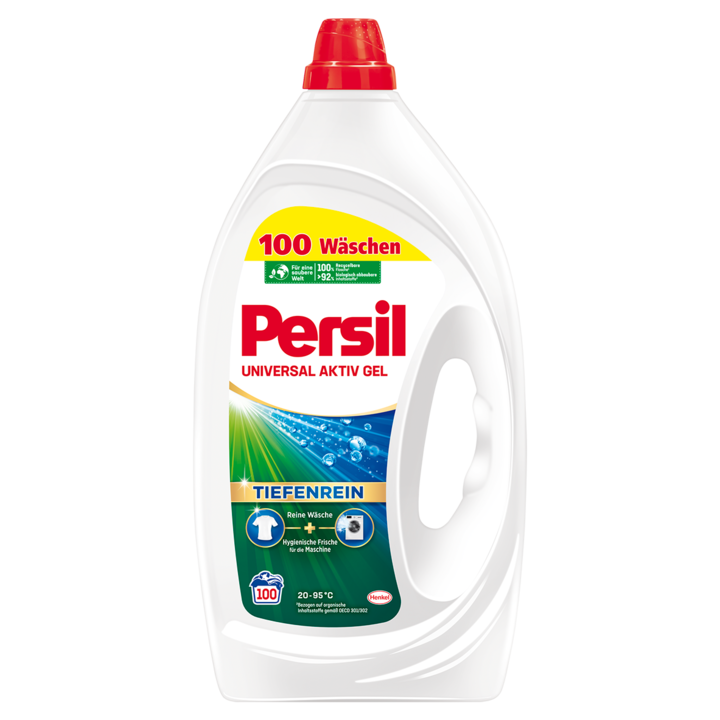 Detergent de rufe lichid Persil Deep Clean Universal, 100 spalari