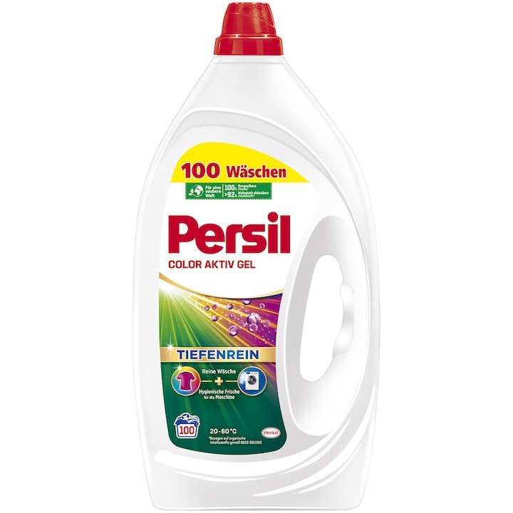 Detergent de rufe lichid Persil Deep Clean Color, 100 spalari