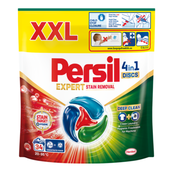 Detergent de rufe Persil 4in1 Discs Expert Stain Removal, 34 spalari