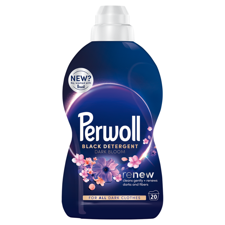 Течен перилен препарат Perwoll Renew Dark Bloom, 20 изпирания, 1000 мл