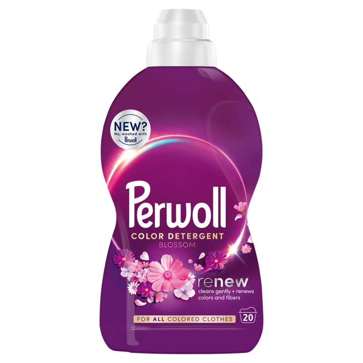 Течен перилен препарат Perwoll Renew Blossom, 20 изпирания, 1000 мл
